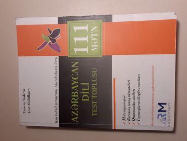 azərbaycan dili dim test toplusu pdf: Azərbaycan dili test toplusu. RM nəşriyyat. 111mətn Yenidir, təmiz və