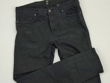 czarne luźne t shirty: Jeans, H&M, XS (EU 34), condition - Very good