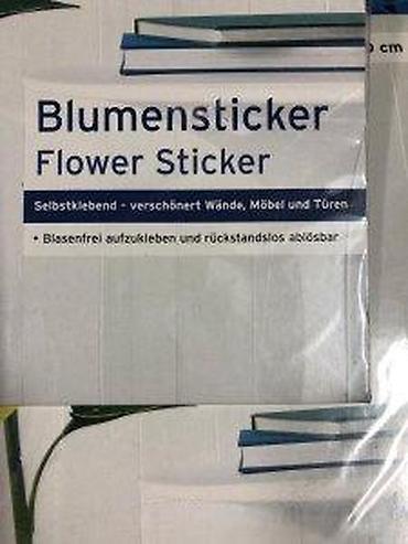 Ostali kućni dekor: Tchibo samolepljiva zidna nalepnica – cvet - Set od 7 delova: 1 — 7