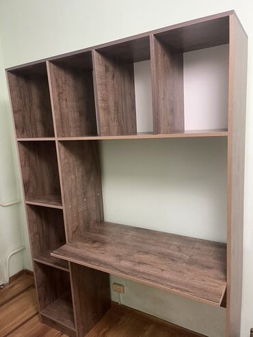 стол письменный со шкафчиками: Компьютерный стол, С полками