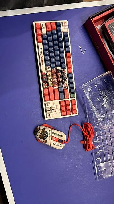 wireless mouse: Игровой набор Bloody Proxy Boom: механическая клавиатура + проводная — 3