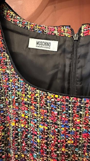 moschino: Moschino don, 36 razmer, 1defe geyinilib. Yenidi Arxadan ortada — 2