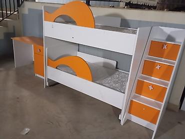 Uşaq mebeli: Oğlan və qız üçün, Yeni, Çarpayı, Matras ilə, Siyirməli, DSP — 4