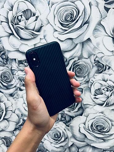 macbook pro 13 3: IPhone X, Б/у, 64 ГБ, Черный, Защитное стекло, Чехол, Кабель, 89 % — 1