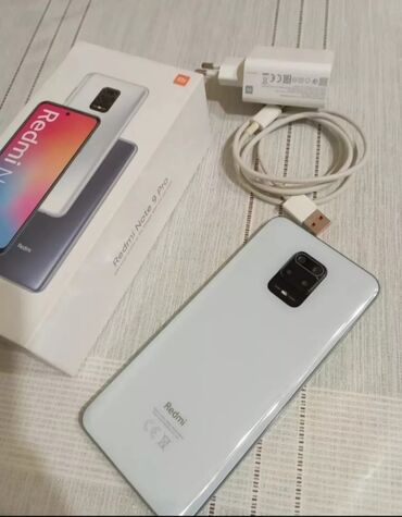 Xiaomi: Xiaomi Redmi Note 9 Pro, 128 GB, rəng - Ağ