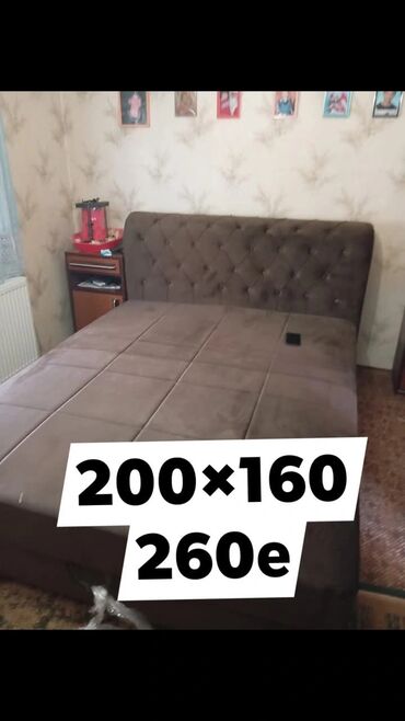 Kreveti: Bračni krevet 200×160 cm - Dimenzije ležajne površine: 200×160 cm - — 9