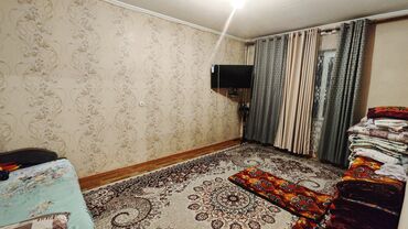 квартиры в районе ошского рынка: 1 комната, 38 м², 105 серия, 8 этаж, Косметический ремонт