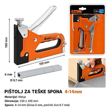 KMT Tip alat za vađenje spajalica 9363725-A Ojačana ručna heftalica