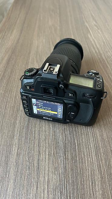 Foto və videokameralar: Nikon D80 DSLR fotoaparat + zoom obyektiv - Korpus: Nikon D80 (üst — 3