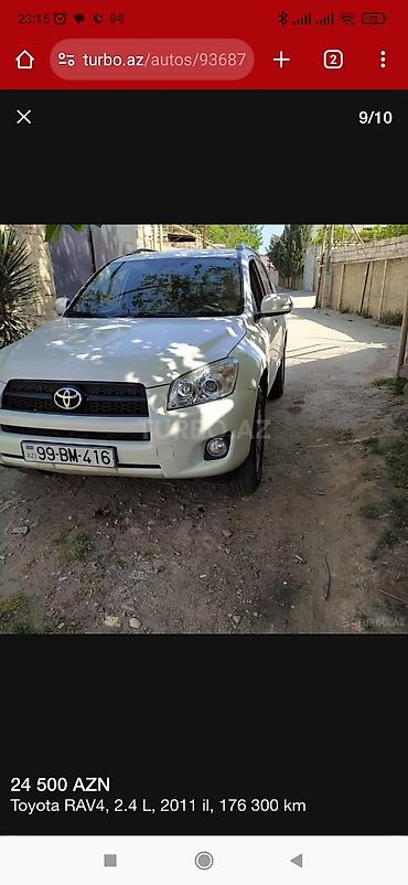 mersedes qapi: Toyota RAV4: 2.4 l | 2011 il Krossover — 6
