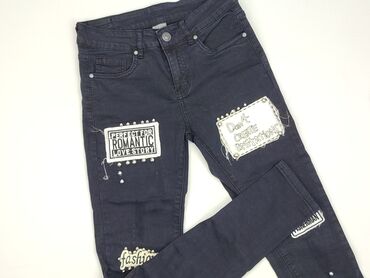 duże rozmiary ekskluzywne sukienki plus size: Jeansy damskie, rozmiar S