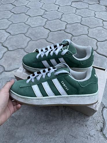 асикс кроссовки: Мужские кроссовки, 42, Adidas, Б/у, цвет - Зеленый — 1