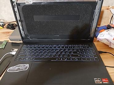 lenovo thinkpad ikinci el: Dell noutbuk (15") – AMD Ryzen + Radeon - Marka/model: Dell (qara — 1