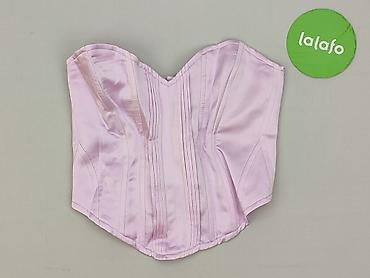 czarny gorset: Bershka, Top damski, rozmiar L — 3
