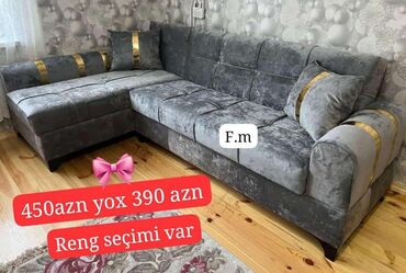 Masalar və oturacaqlar: Künc divan, Yeni, Açılan, Bazalı, Şəhərdaxili pulsuz çatdırılma