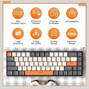 замена резины: Mexaniki klaviatura Механическая клавиатура беспроводная, фирма