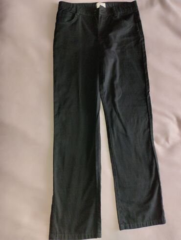 мужские брюки джинсы: Джинсы и брюки, цвет - Черный, Новый