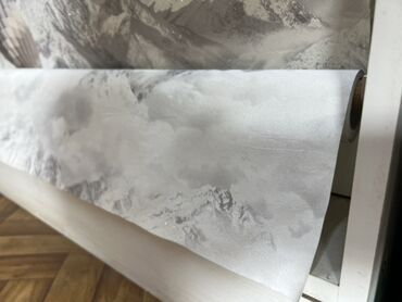гирлянда из лампочек: Фотообои/обои в рулоне с горным пейзажем. - Дизайн: реалистичные