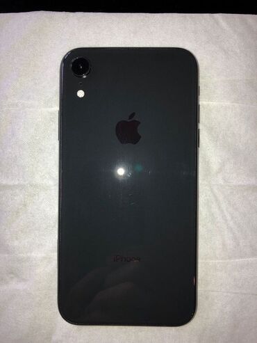 в рассрочку айфон 10: IPhone Xr, Б/у, 256 ГБ, Black Titanium, Чехол