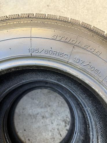 195 80 15: Шины 195 / 80 / R 15, Зима, Б/у, Комплект, Легковые, Япония — 4