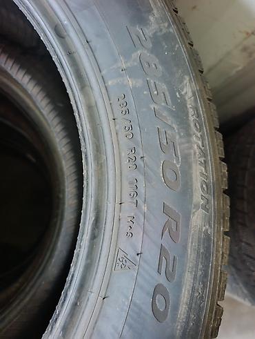 20: Шины 285 / 50 / R 20, Зима, Б/у, Пара, Внедорожные (АТ/МТ), Германия, Pirelli — 2