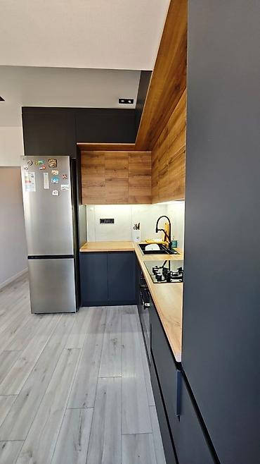 квартира исито: 2 комнаты, 44 м², Кок-Жар ж/м Элитка, 8 этаж, Дизайнерский ремонт — 3