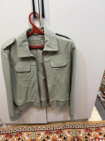 soft shell: Кожаная куртка, Натуральная кожа, Укороченная модель — 6