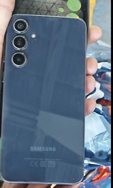i3 4 cü nsil: Samsung Galaxy A35 5G, 256 GB, rəng - Göy, Face ID — 2