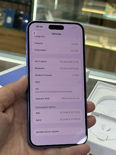 iphone red 7: IPhone 16 Plus, Б/у, 128 ГБ, Синий, Коробка, 91 % — 3
