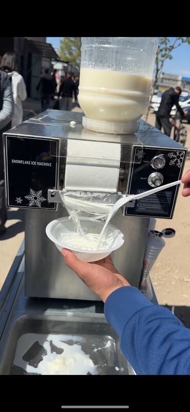 Производство мороженого: Апппарат для жареного мороженого
почти новый срочно продается at lalafo.kg Производство мороженого: Апппарат для жареного мороженого
почти новый срочно продается