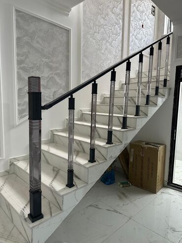 Pilləkən məhəccərləri: Aluminium ve suseli məhəccər istehsalı və quraşdırılması - Dizayn — 3