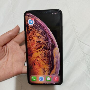 где айфоны дешевле: IPhone Xs Max, Б/у, 256 ГБ, Черный