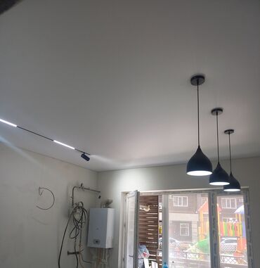 Натяжной потолок: Натяжной потолок Глянцевое, Матовое, 3D потолки Гарантия, Бесплатная консультация, Бесплатный замер — 4