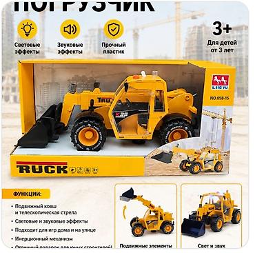 трактор юто 904: Игрушечный погрузчик TRUCK K35 (LIIGYU, NO.858-15) - Для детей от 3 — 1