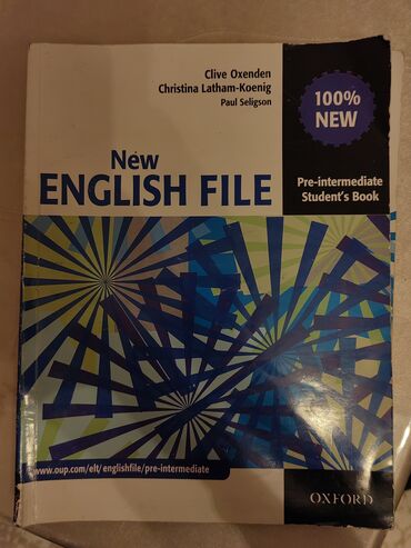 Testlər: New english file pre intermediate student's book kitabı+testi birlikdə