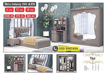 ay: Oğlan və qız üçün, Yeni, Təknəfərlik çarpayı, Tumba, Yazı masası, Dolab — 4