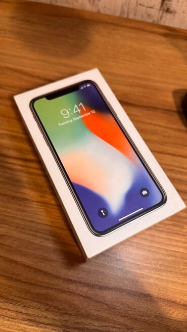 irşad telecom iphone x: IPhone X, 64 GB, Ağ, Barmaq izi, Face ID