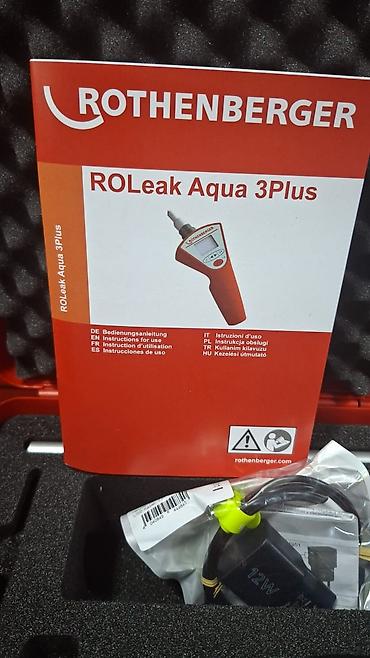 indikatorlar: ROTHENBERGER ROLeak Aqua 3Plus aparatı ilə su sızmanın təyini və — 1
