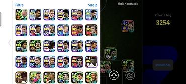efootball hesablari: Hesab göz önündədi nadir və pullu kartlar çoxdur. META oyunçulara — 5