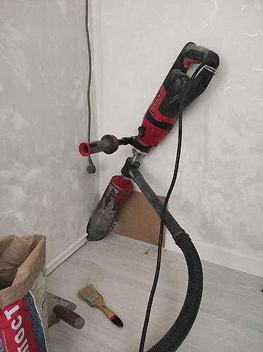 Установка вытяжек и вентиляции: Сухое алмазная сверления отверстий под вытяжку отопление сантехника — 9