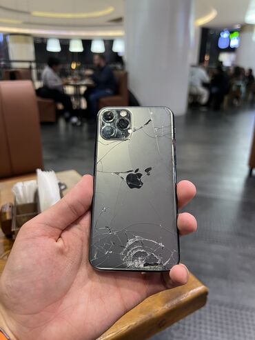 чехлы на айфон: IPhone 11 Pro, 64 ГБ, Кара, Коргоочу айнек, Каптама, 100 %