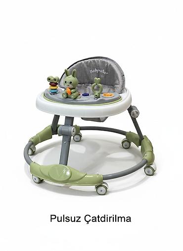 Xodunoklar: 👶 Dairəvi Yürütəc "SH-503" – Körpəniz üçün Ən Rahat Seçim! ✔️ 360° — 4