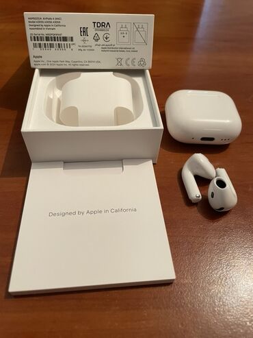 Наушники: Беспроводные (Bluetooth) Наушники, Apple, цвет - Белый