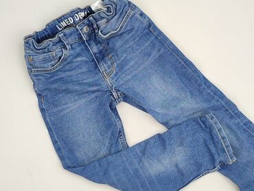 spodenki lee: Spodnie jeansowe, H&M, 9 lat, 128/134, stan - Bardzo dobry
