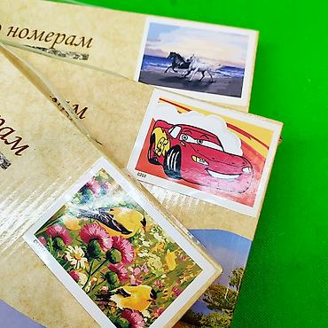 тигр: Картина по номерам для детского творчества в ассортименте🖼️ Отличный — 3