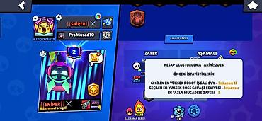 Digər: Brawl Stars hesabı - Kupa: 27,916 (Kupa Yolu II rütbə) - Daxili — 3