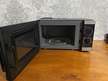 Mikrodalğalı sobalar: Mikrodalğalı soba Ayrıca dayanan, Mikrodalğalar ilə, rəng - Gümüşü, İşlənmiş — 2