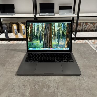 3080 видеокарта: Ультрабук, Apple, 16 ГБ ОЭТ, Intel Core i7, 13.3 ", Колдонулган, Жумуш, окуу үчүн, эс тутум SSD