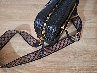 Torbe: Nova Mohito crna torbica dva kaiša, širok kaiš preko ramena Nova — 4