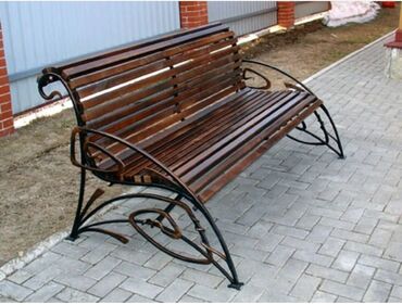 Bağ, çöl masa və oturacaq dəstləri: Metal EN MMC olaraq istədiyiniz forma və ölçüde demir işlerinin — 20